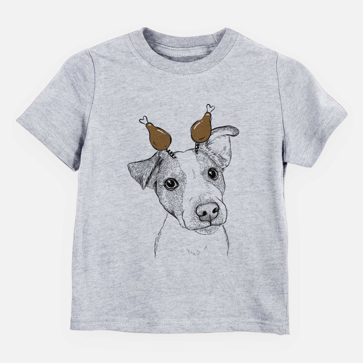 Thanksgiving Bosse the Jack Russell Terrier - Kids/Youth/Toddler Shirt