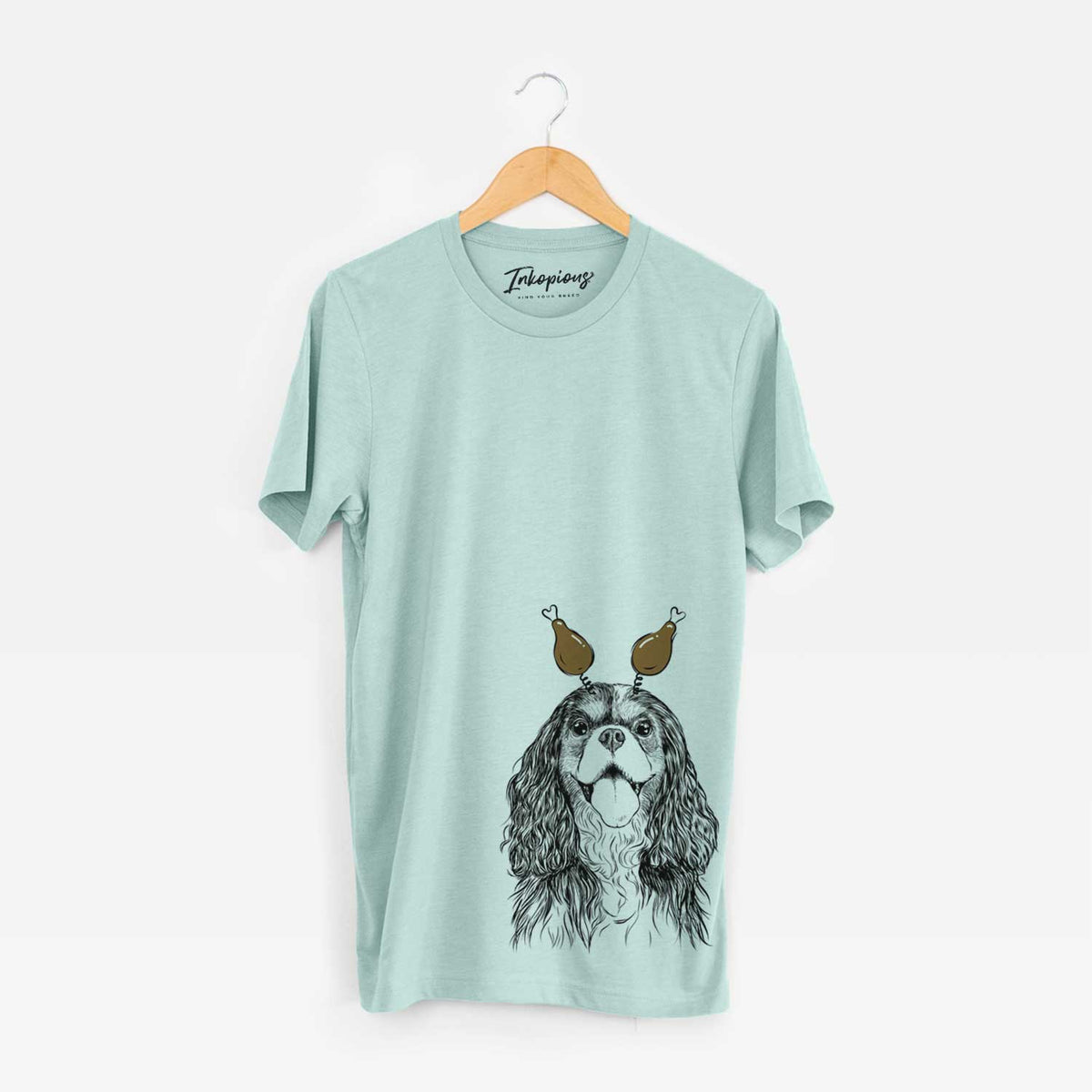 Thanksgiving Brandy the Cavalier King Charles Spaniel - Unisex Crewneck