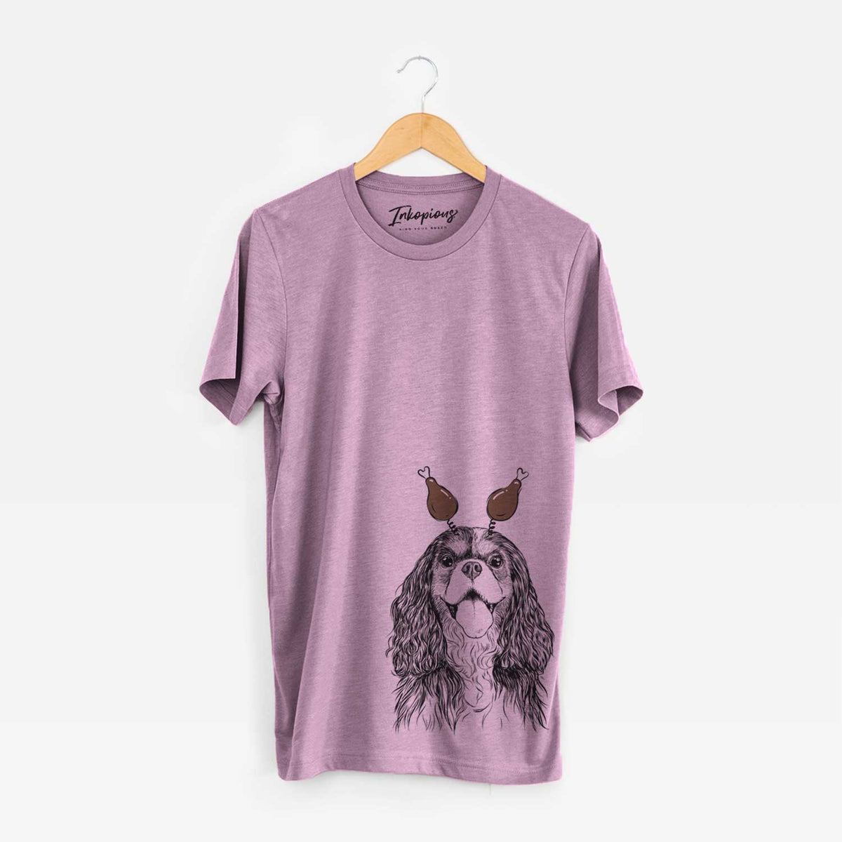 Thanksgiving Brandy the Cavalier King Charles Spaniel - Unisex Crewneck