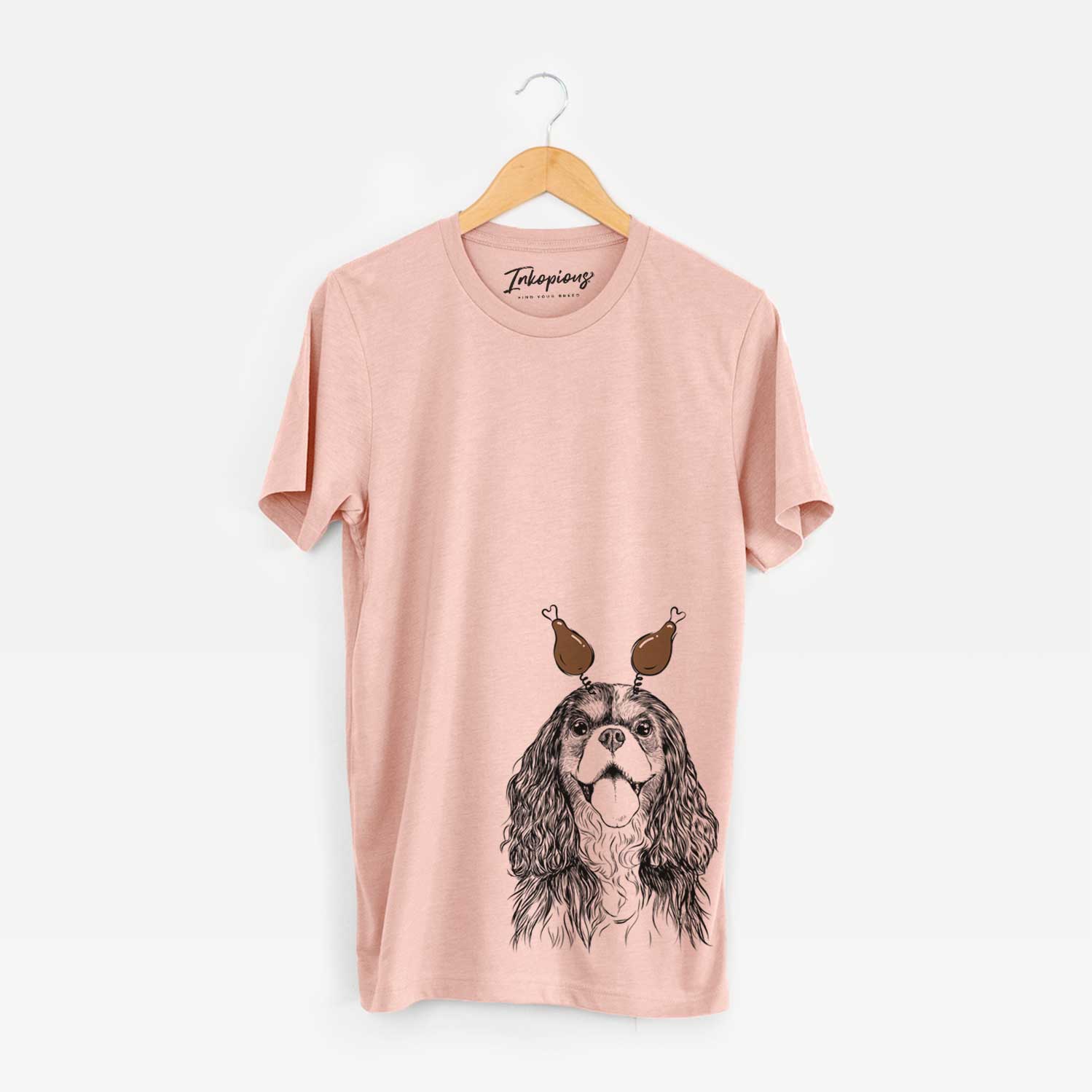 Thanksgiving Brandy the Cavalier King Charles Spaniel - Unisex Crewneck