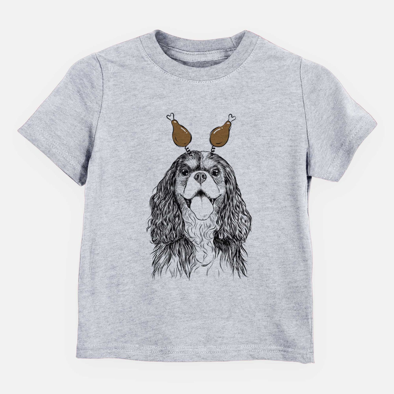 Thanksgiving Brandy the Cavalier King Charles Spaniel - Kids/Youth/Toddler Shirt
