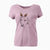 Thanksgiving Braxton the Yellow Lab - Women's V-neck Shirt