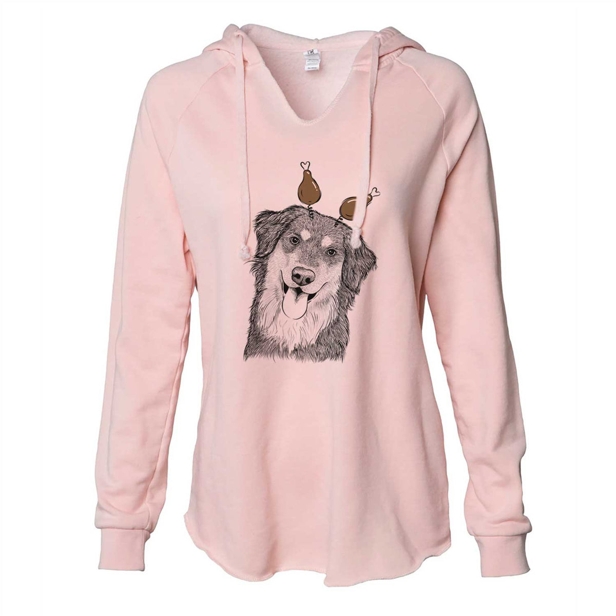 Thanksgiving Brodie the Golden Aussie - Cali Wave Hooded Sweatshirt