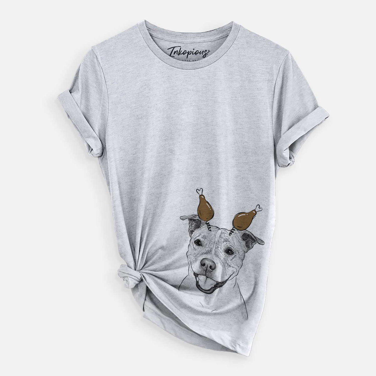 Thanksgiving BrookLyn the Staffordshire Bull Terrier - Unisex Crewneck
