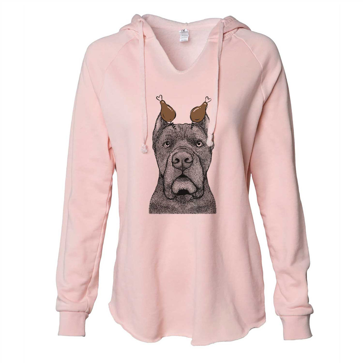 Thanksgiving Bruno the Cane Corso - Cali Wave Hooded Sweatshirt