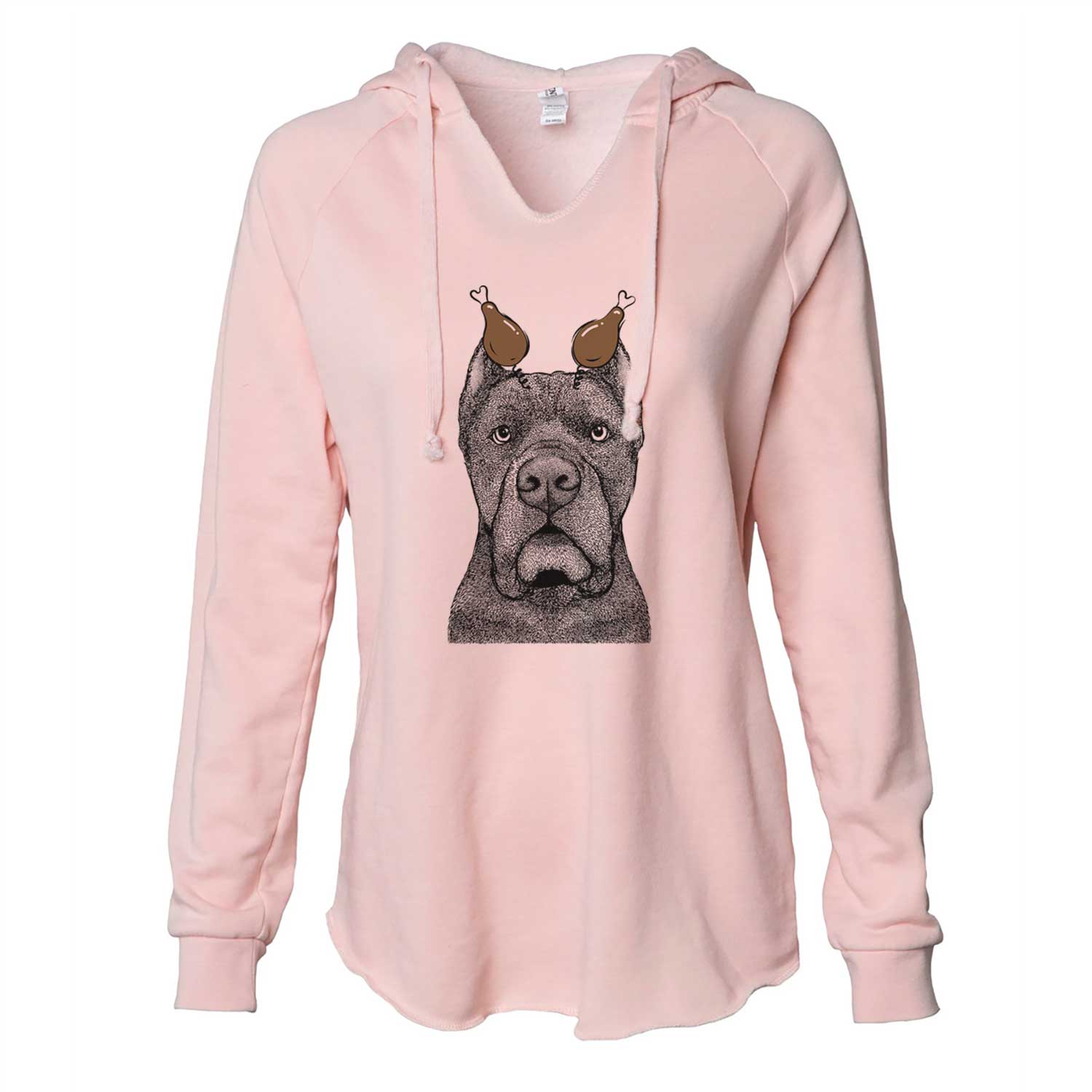 Thanksgiving Bruno the Cane Corso - Cali Wave Hooded Sweatshirt