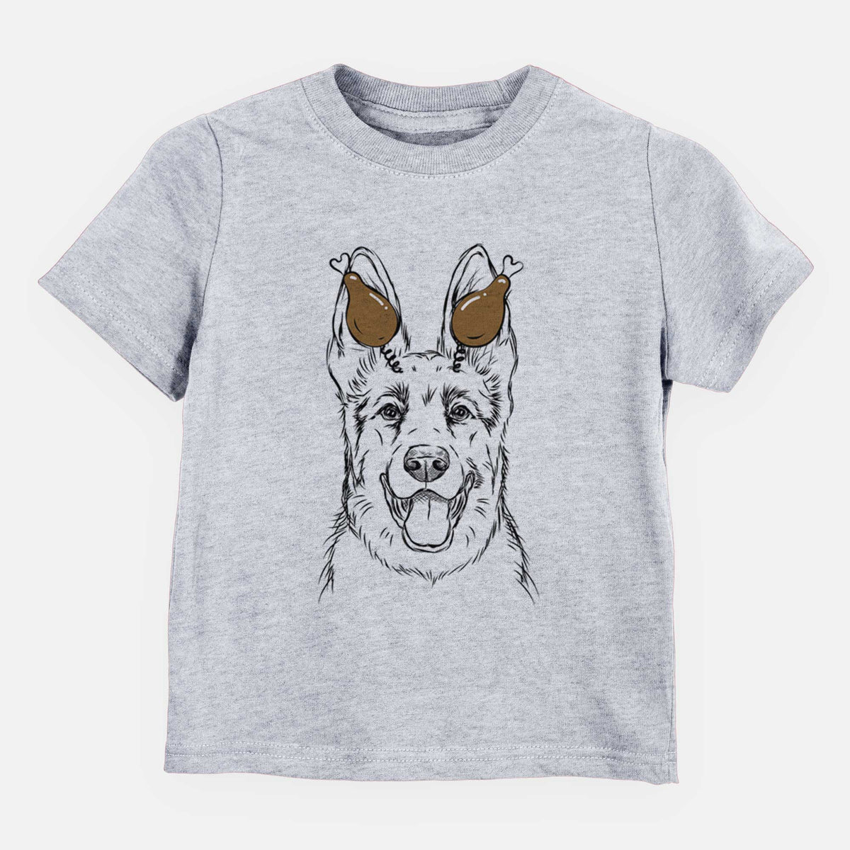 Thanksgiving Brutus the German Shepherd - Kids/Youth/Toddler Shirt