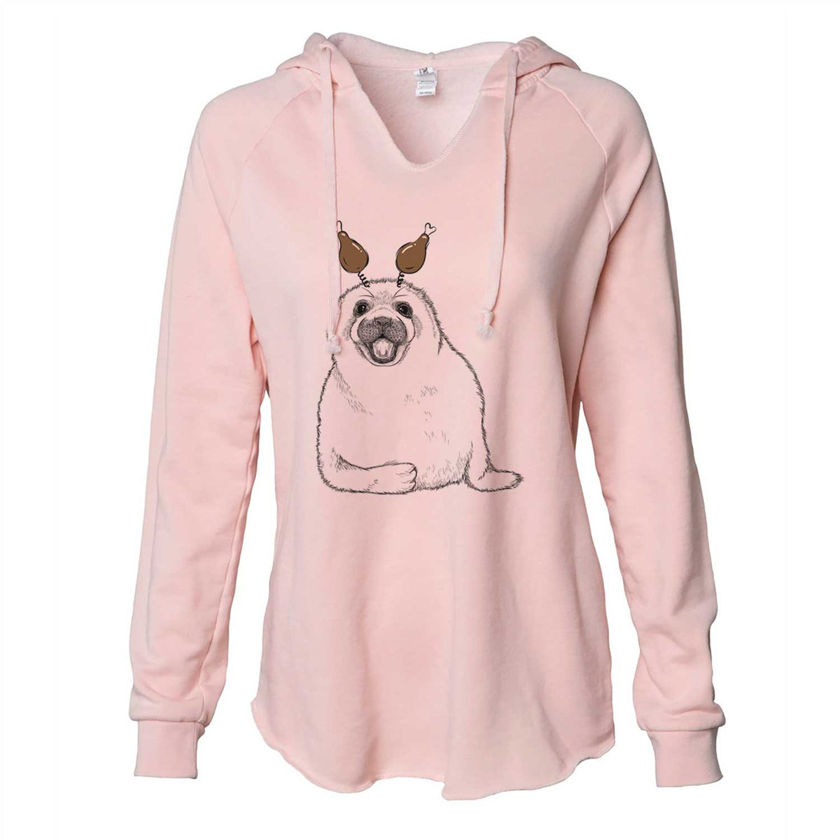 Thanksgiving Bub the Harp Seal - Cali Wave Hooded Sweatshirt