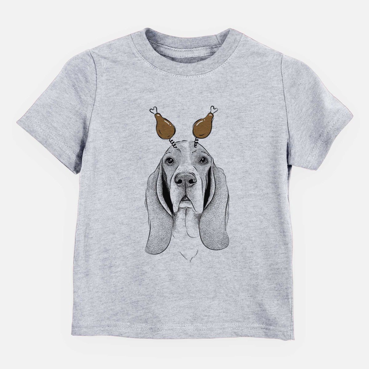 Thanksgiving Buckley the Basset Hound - Kids/Youth/Toddler Shirt