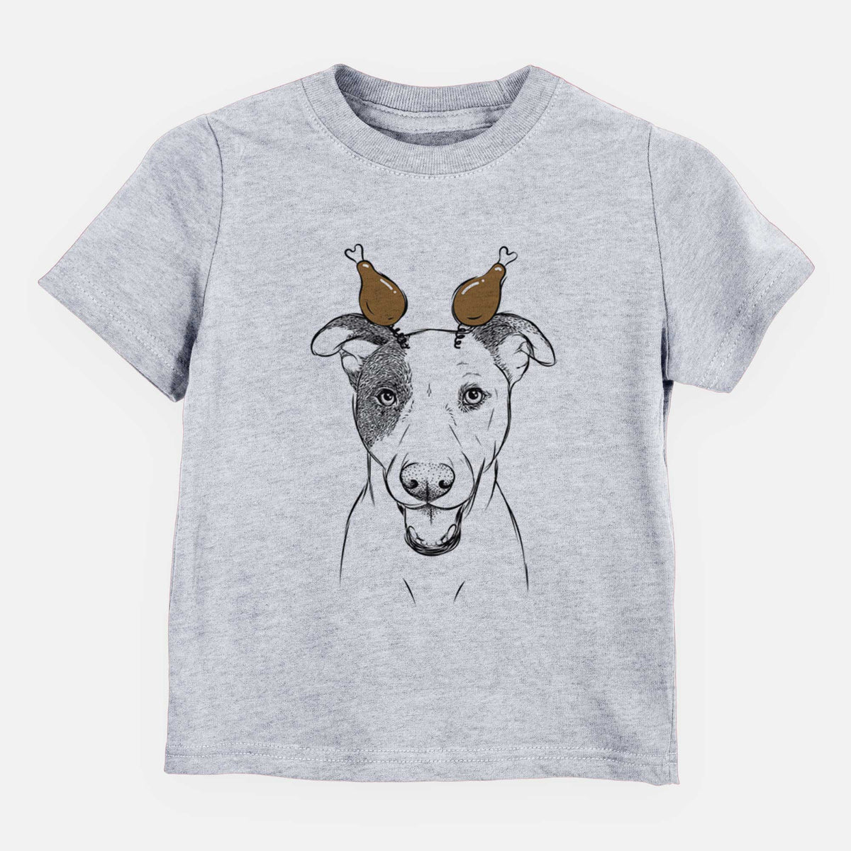 Thanksgiving Bucky the Mixed Breed - Kids/Youth/Toddler Shirt
