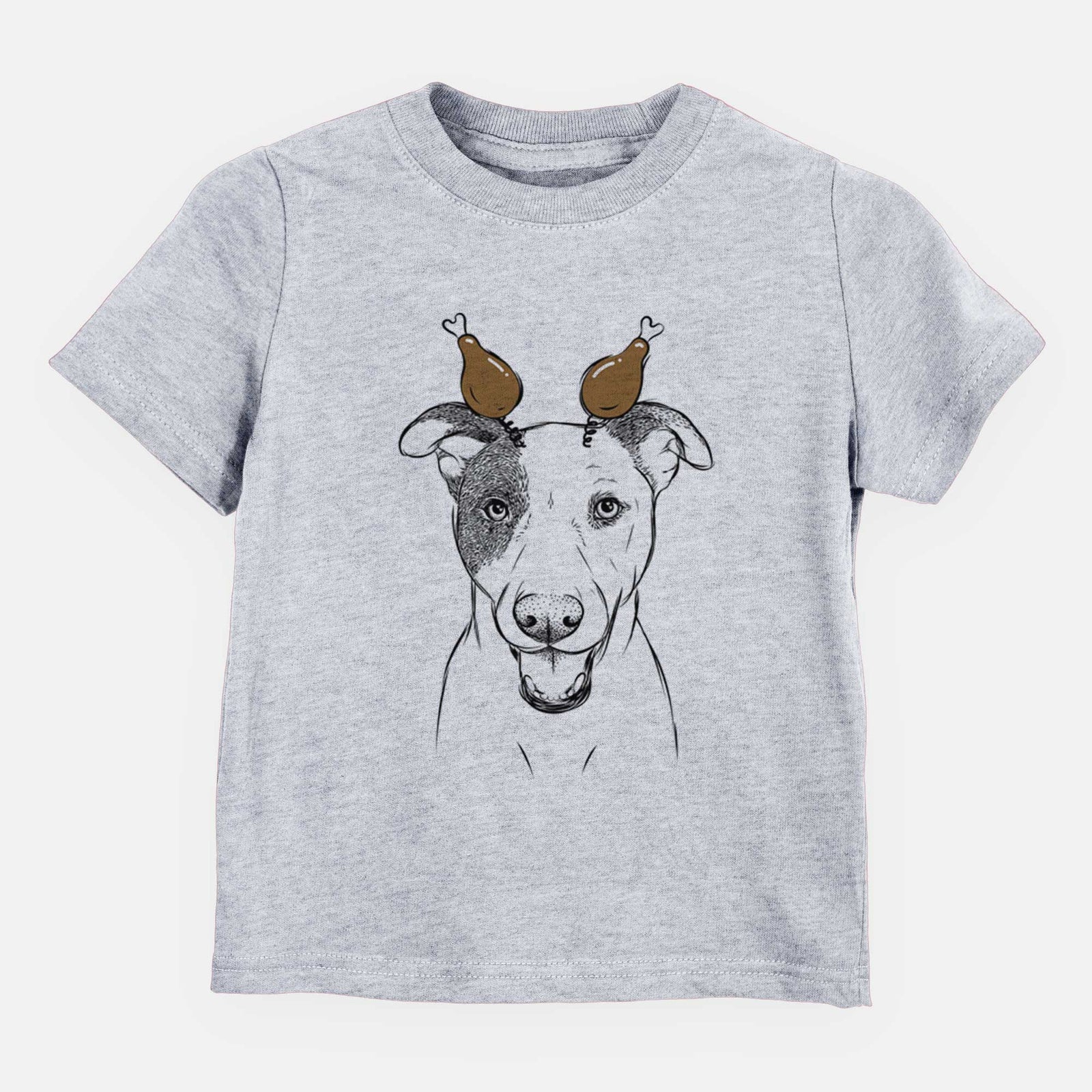 Thanksgiving Bucky the Mixed Breed - Kids/Youth/Toddler Shirt