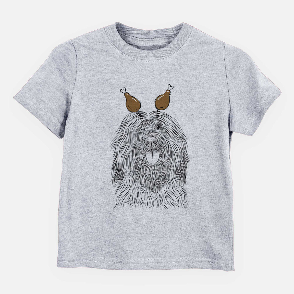 Thanksgiving Bundy the Briard - Kids/Youth/Toddler Shirt