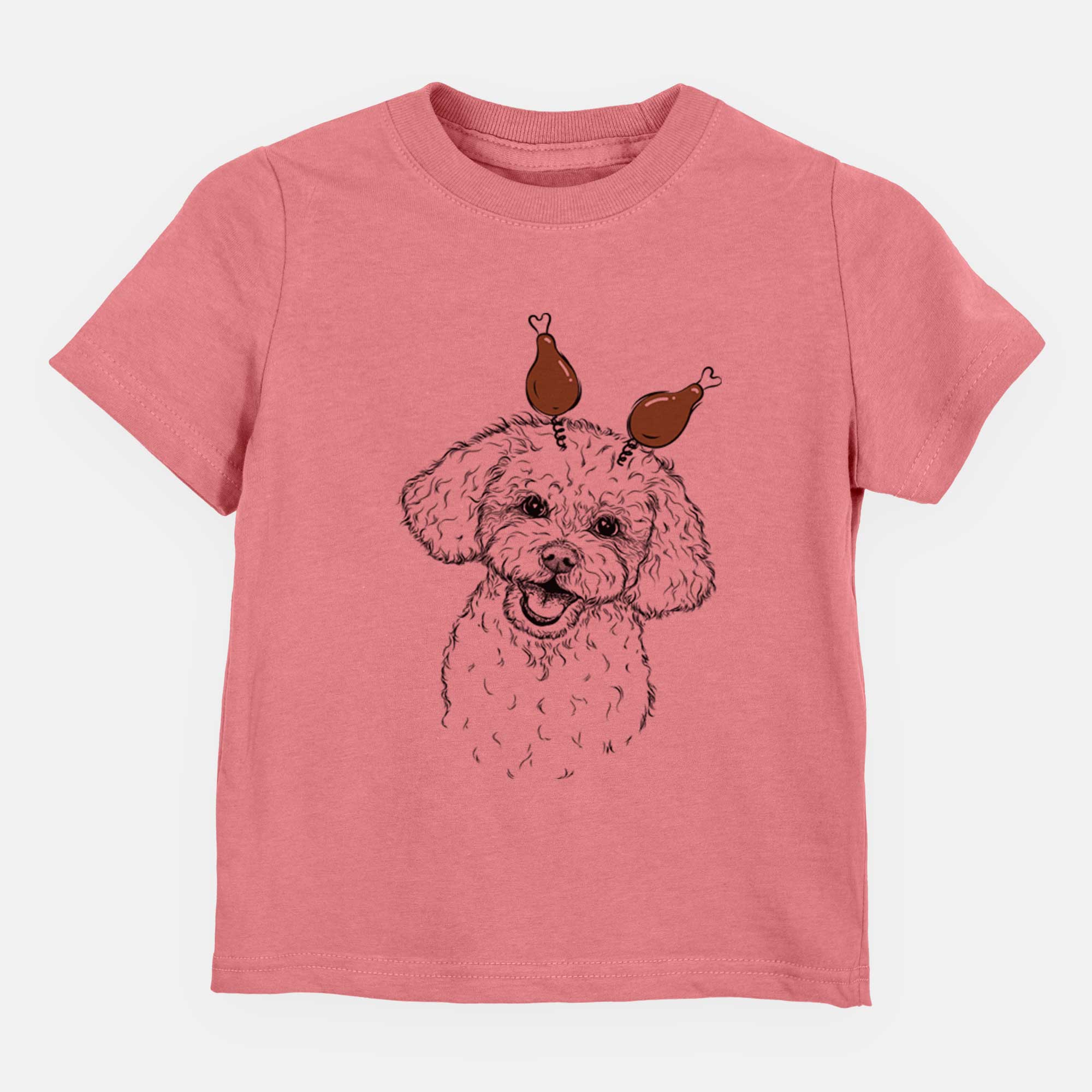 Thanksgiving Caesar the Bichon Frise - Kids/Youth/Toddler Shirt