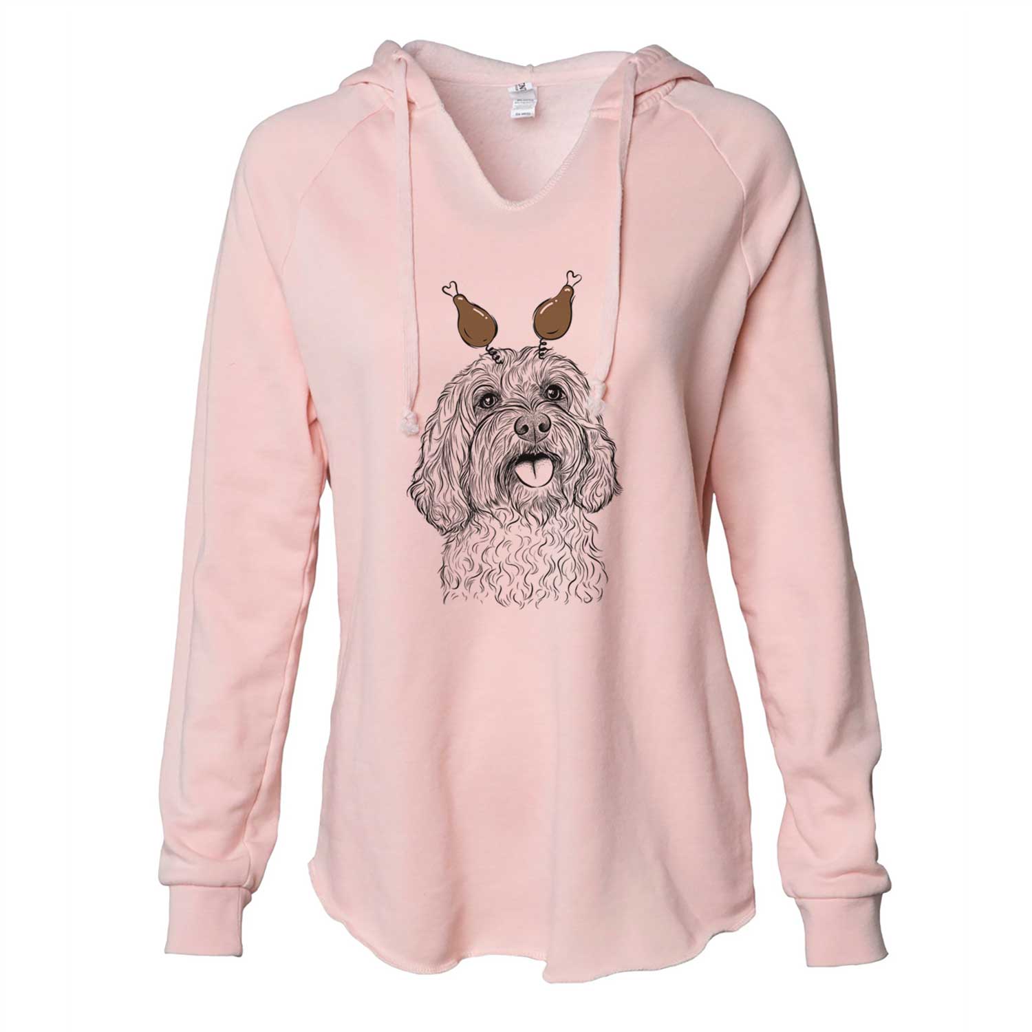 Thanksgiving Cali the Cavapoo - Cali Wave Hooded Sweatshirt