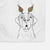 Ceasar the Labrador Hound Mix Decorative Hand Towel