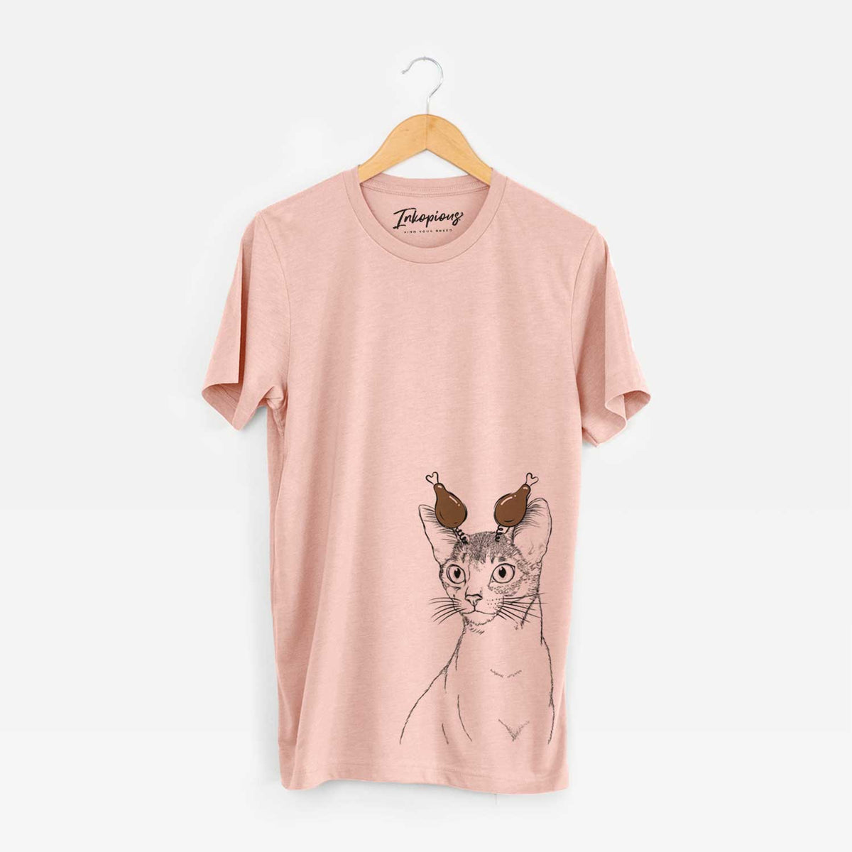 Thanksgiving Cedric the Abyssinian Cat - Unisex Crewneck