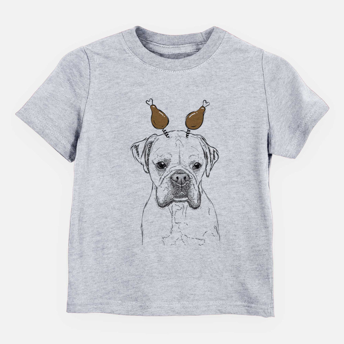 Thanksgiving Champion Bentley the Boxer - Kids/Youth/Toddler Shirt