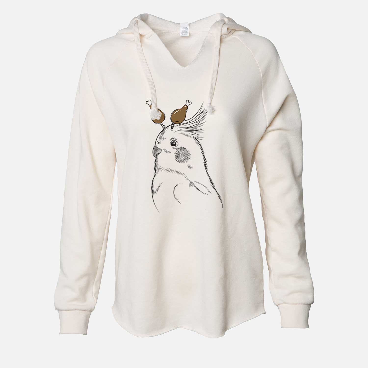 Thanksgiving Charlie the Cockatiel - Cali Wave Hooded Sweatshirt