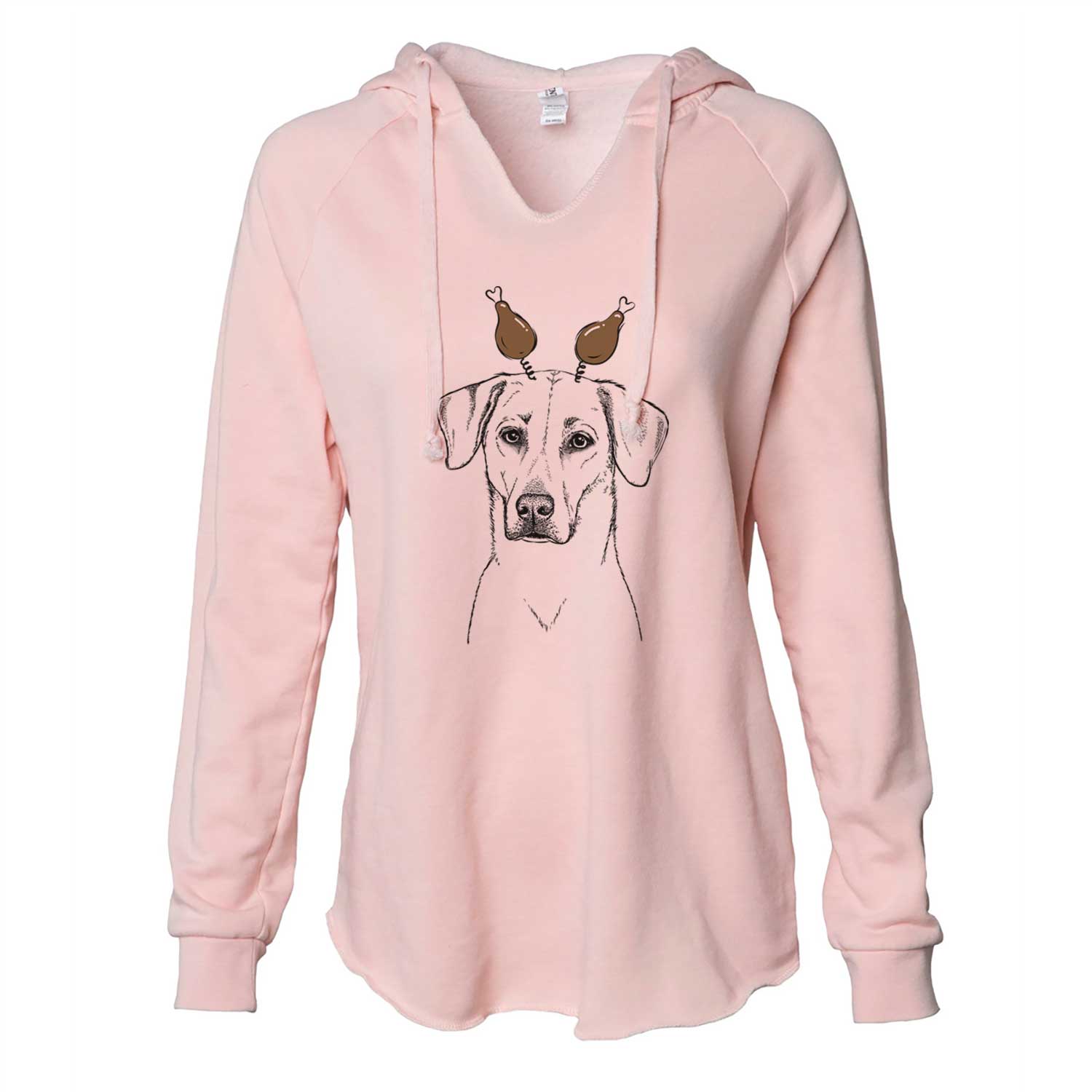 Thanksgiving Charlie Girl the Yellow Lab - Cali Wave Hooded Sweatshirt