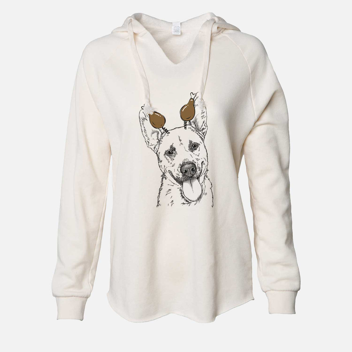 Thanksgiving Charlie the Mixed Breed - Cali Wave Hooded Sweatshirt