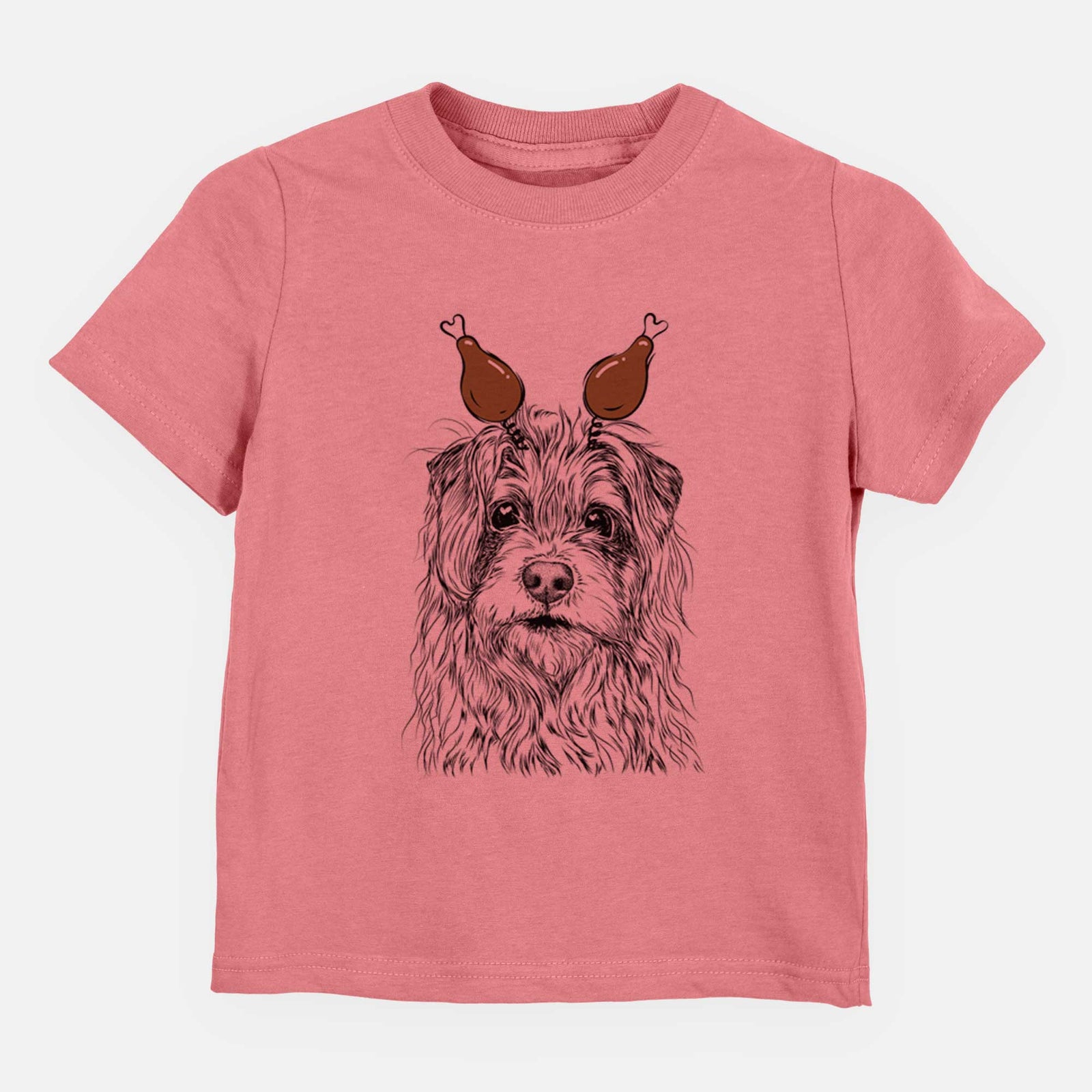 Thanksgiving Chester the Terrier Mix - Kids/Youth/Toddler Shirt