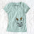 Thanksgiving Chew Chew the French Bulldog - Women's V-neck Shirt