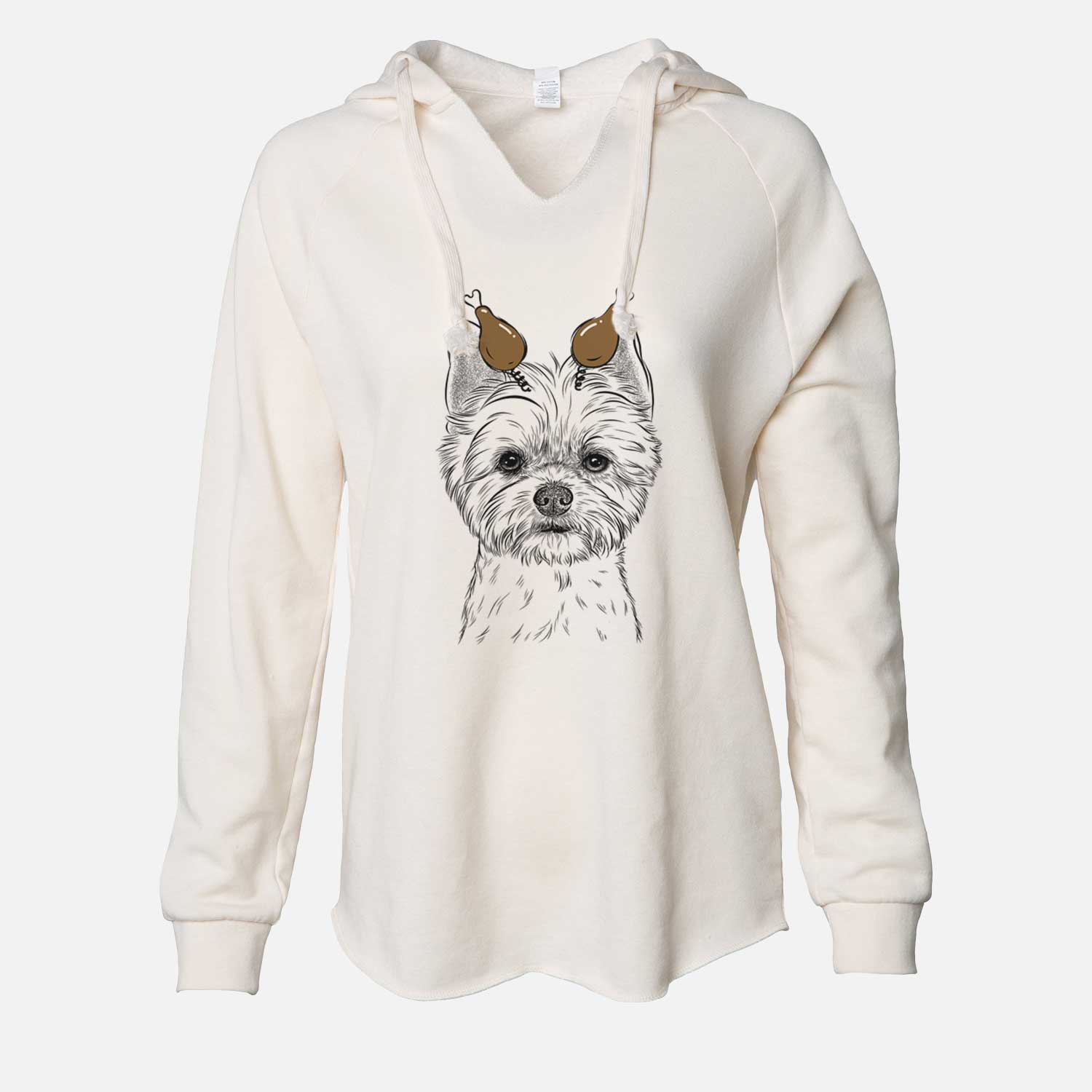 Thanksgiving Chewy the Yorkshire Terrier - Cali Wave Hooded Sweatshirt