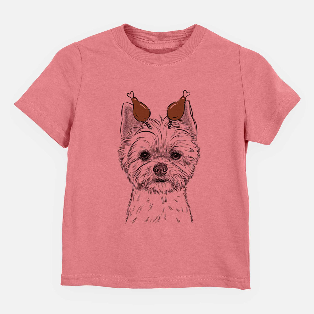 Thanksgiving Chewy the Yorkshire Terrier - Kids/Youth/Toddler Shirt