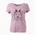 Thanksgiving Chia the Samoyed Husky Mix - Women's V-neck Shirt