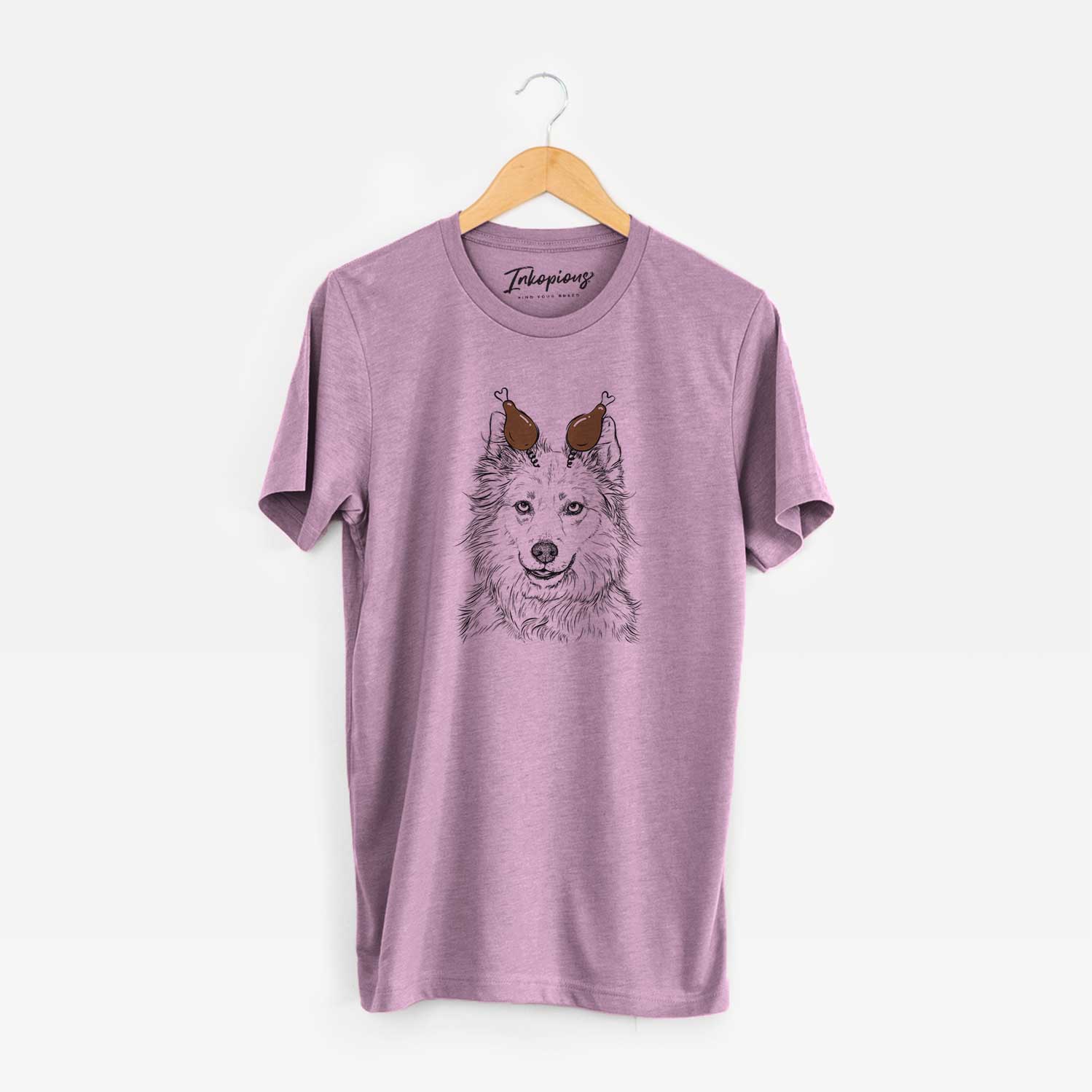 Thanksgiving Chia the Samoyed Husky Mix - Unisex Crewneck