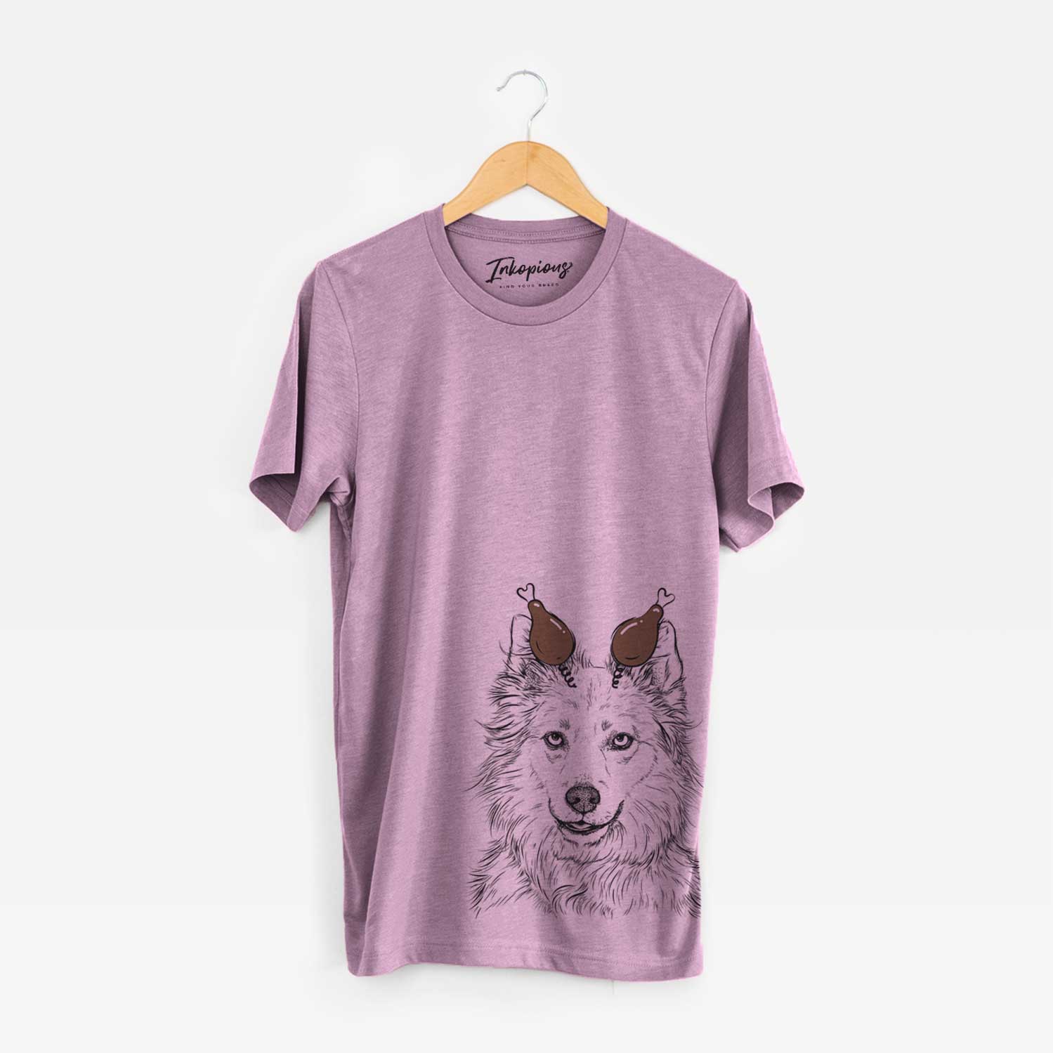 Thanksgiving Chia the Samoyed Husky Mix - Unisex Crewneck