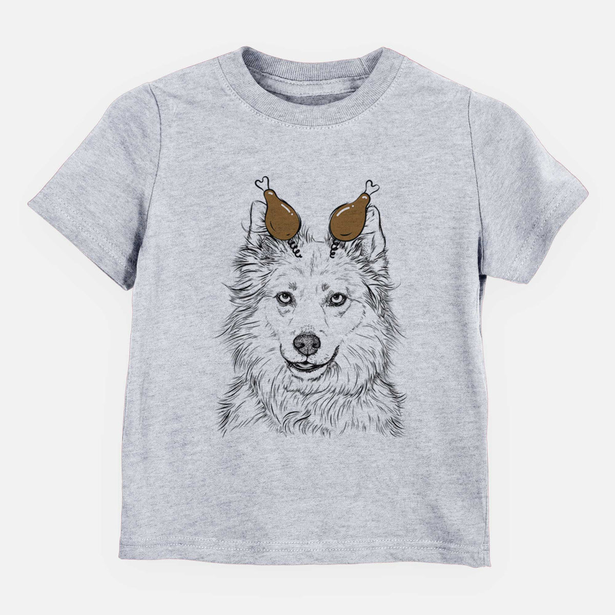 Thanksgiving Chia the Samoyed Husky Mix - Kids/Youth/Toddler Shirt