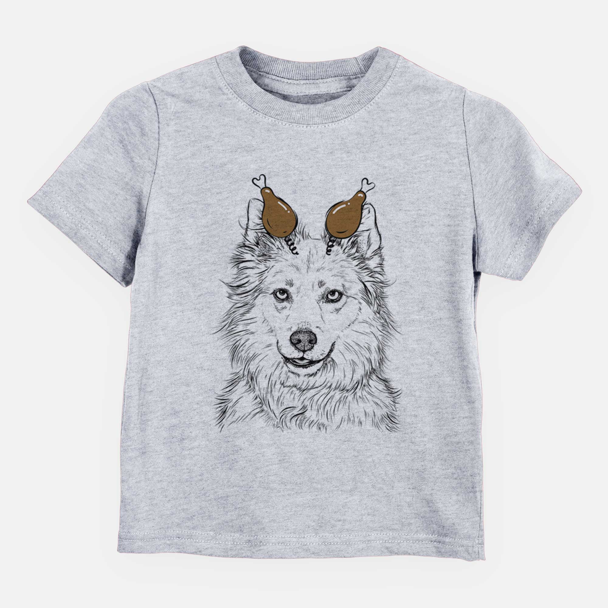 Thanksgiving Chia the Samoyed Husky Mix - Kids/Youth/Toddler Shirt