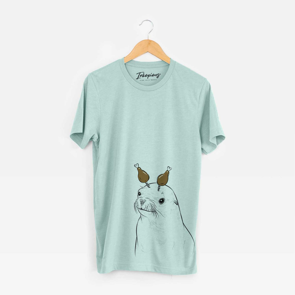 Thanksgiving Chip the California Sea Lion - Unisex Crewneck