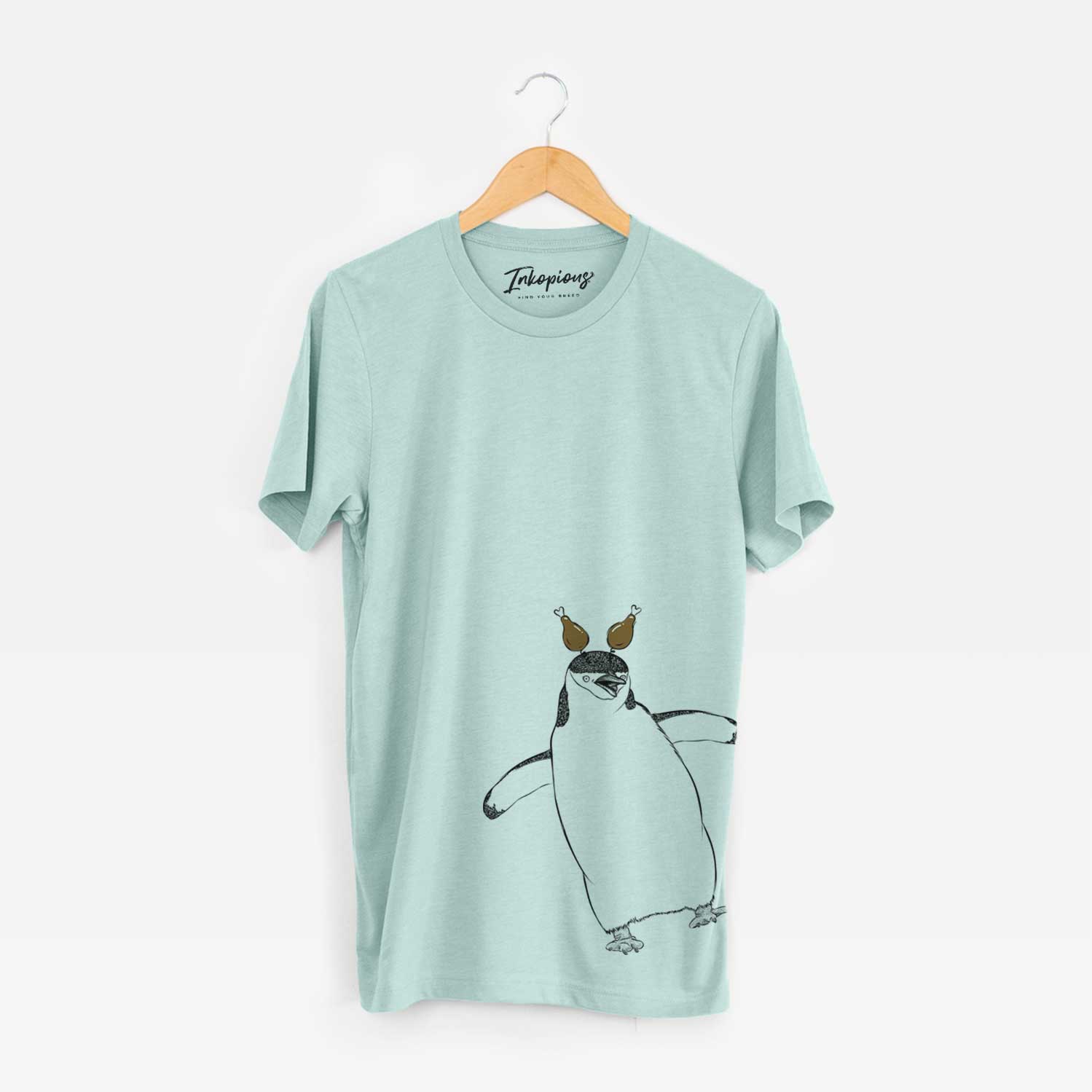 Thanksgiving Chive the Chinstrap Penguin - Unisex Crewneck