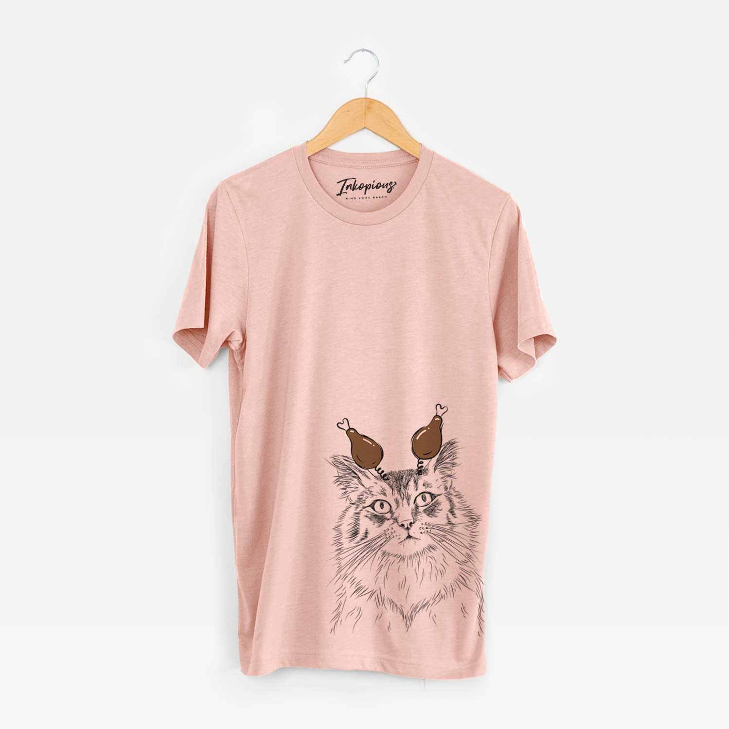 Thanksgiving Chloe the Tabby Cat - Unisex Crewneck