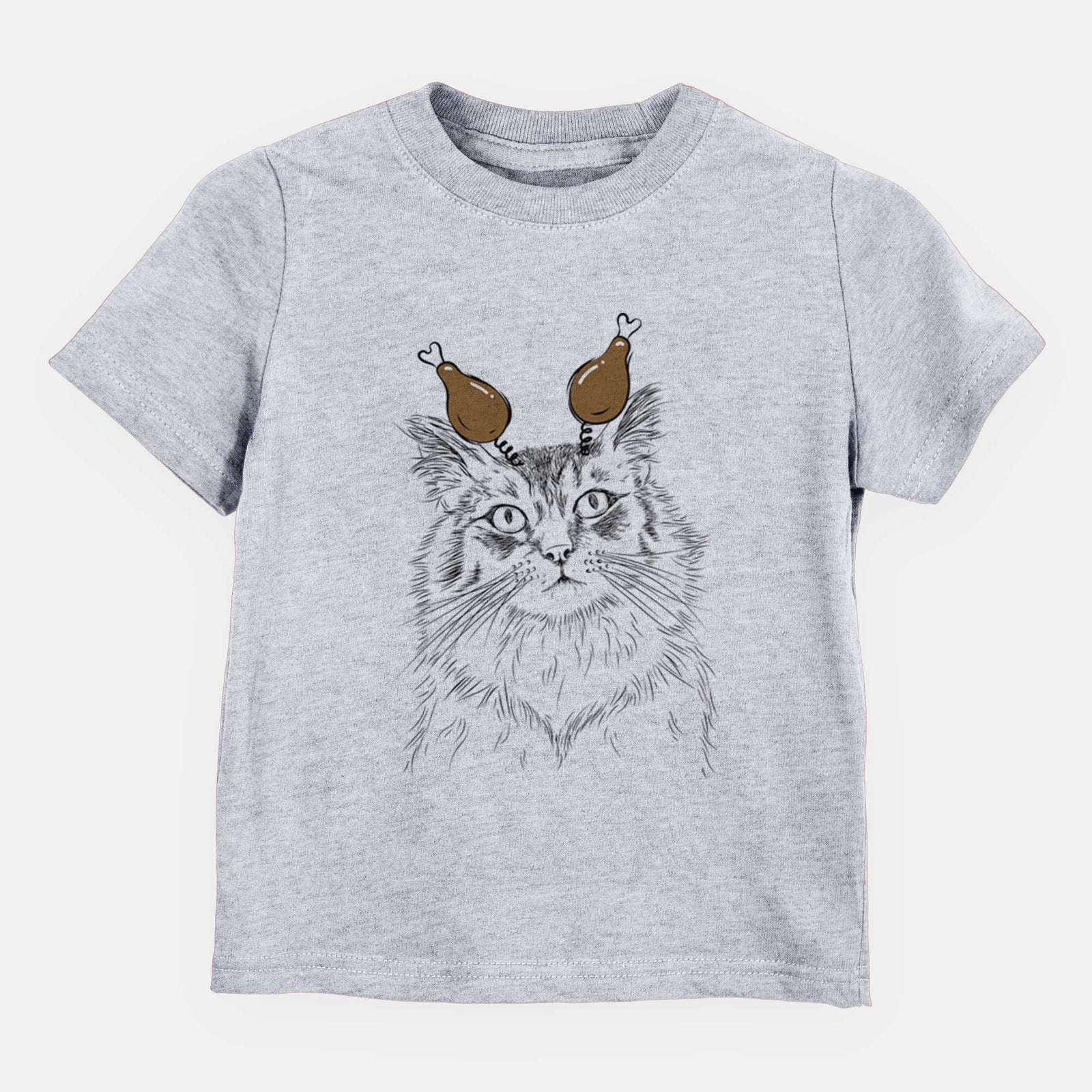 Thanksgiving Chloe the Tabby Cat - Kids/Youth/Toddler Shirt