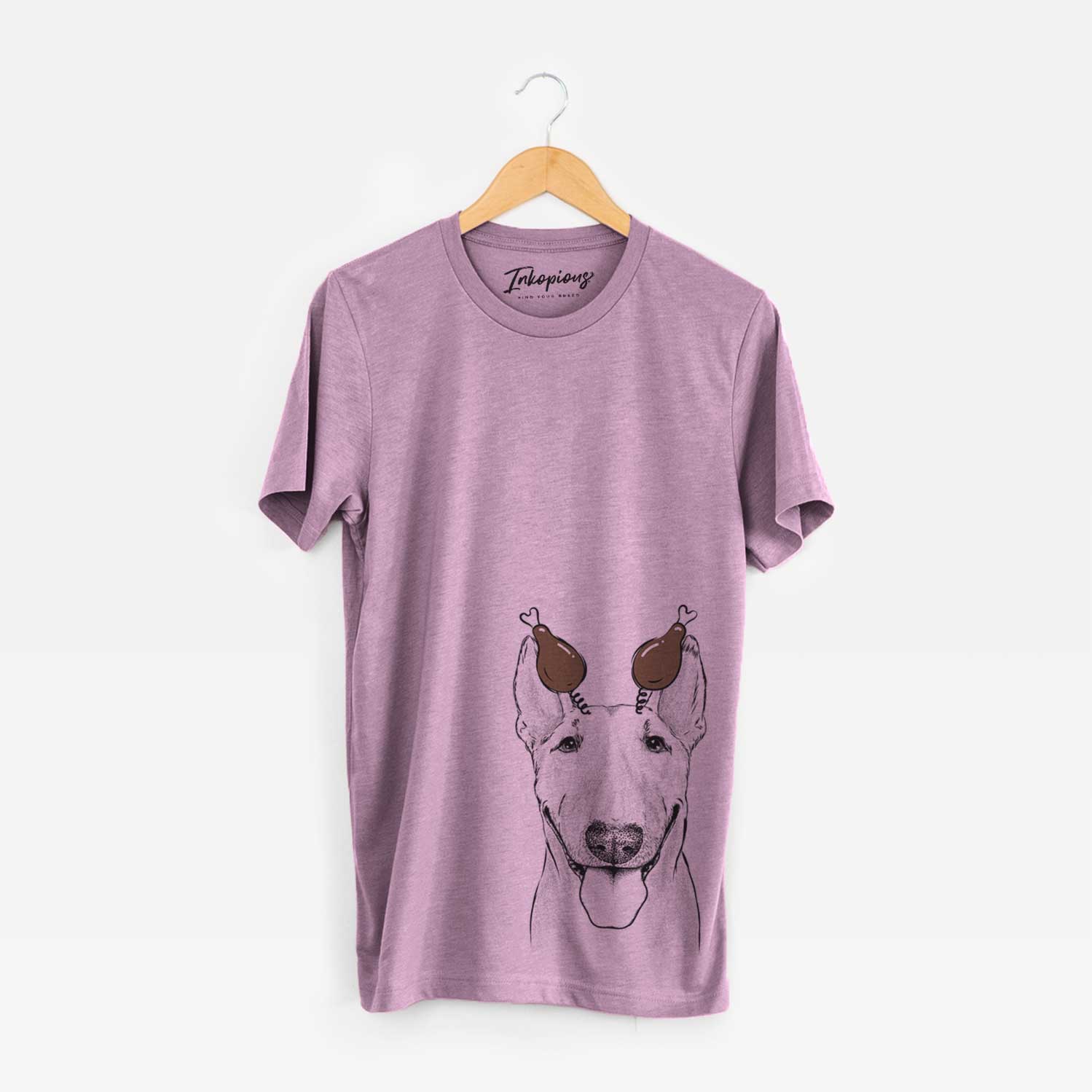 Thanksgiving Chloe the Bull Terrier - Unisex Crewneck