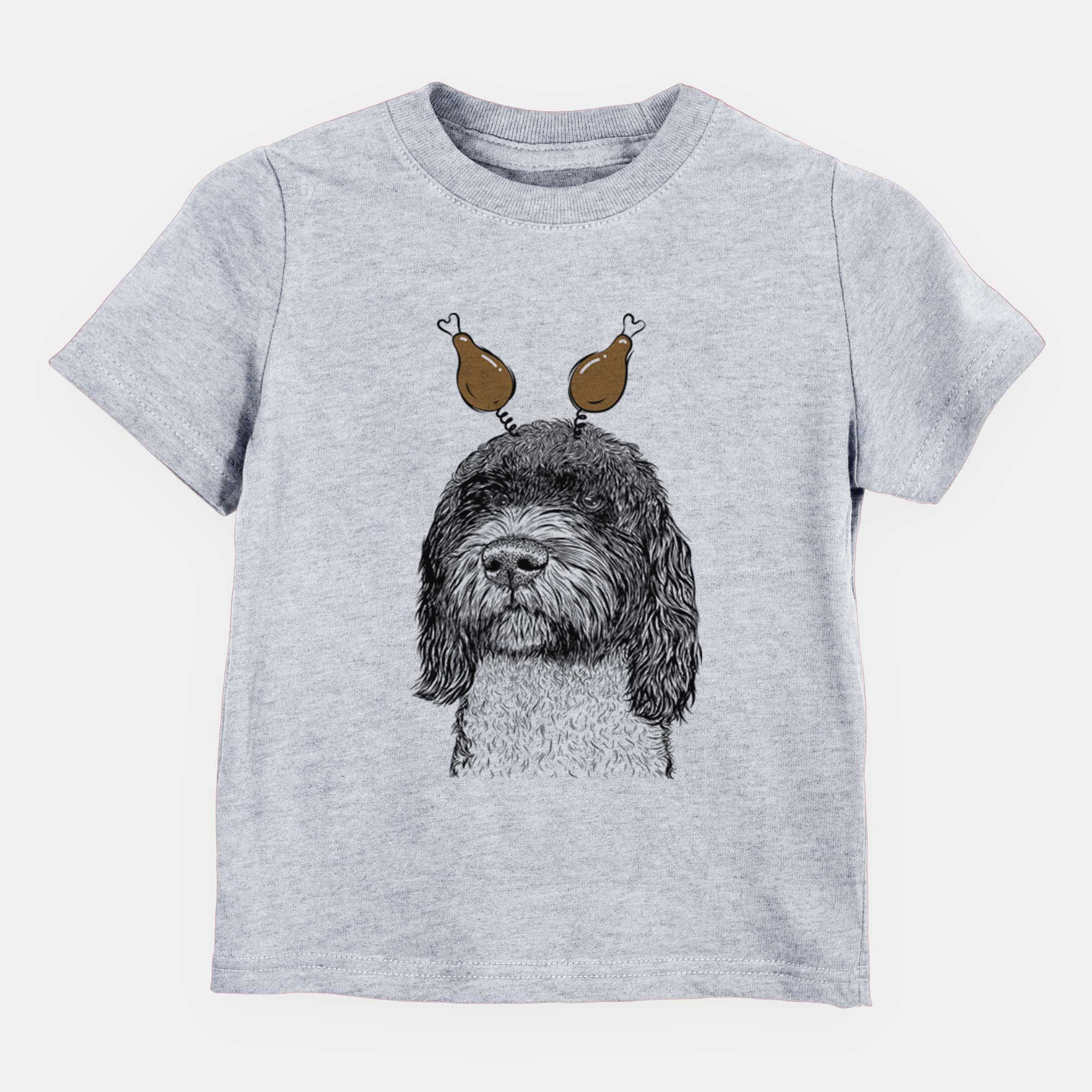 Thanksgiving Chris the Portuguese Water Dog - Kids/Youth/Toddler Shirt