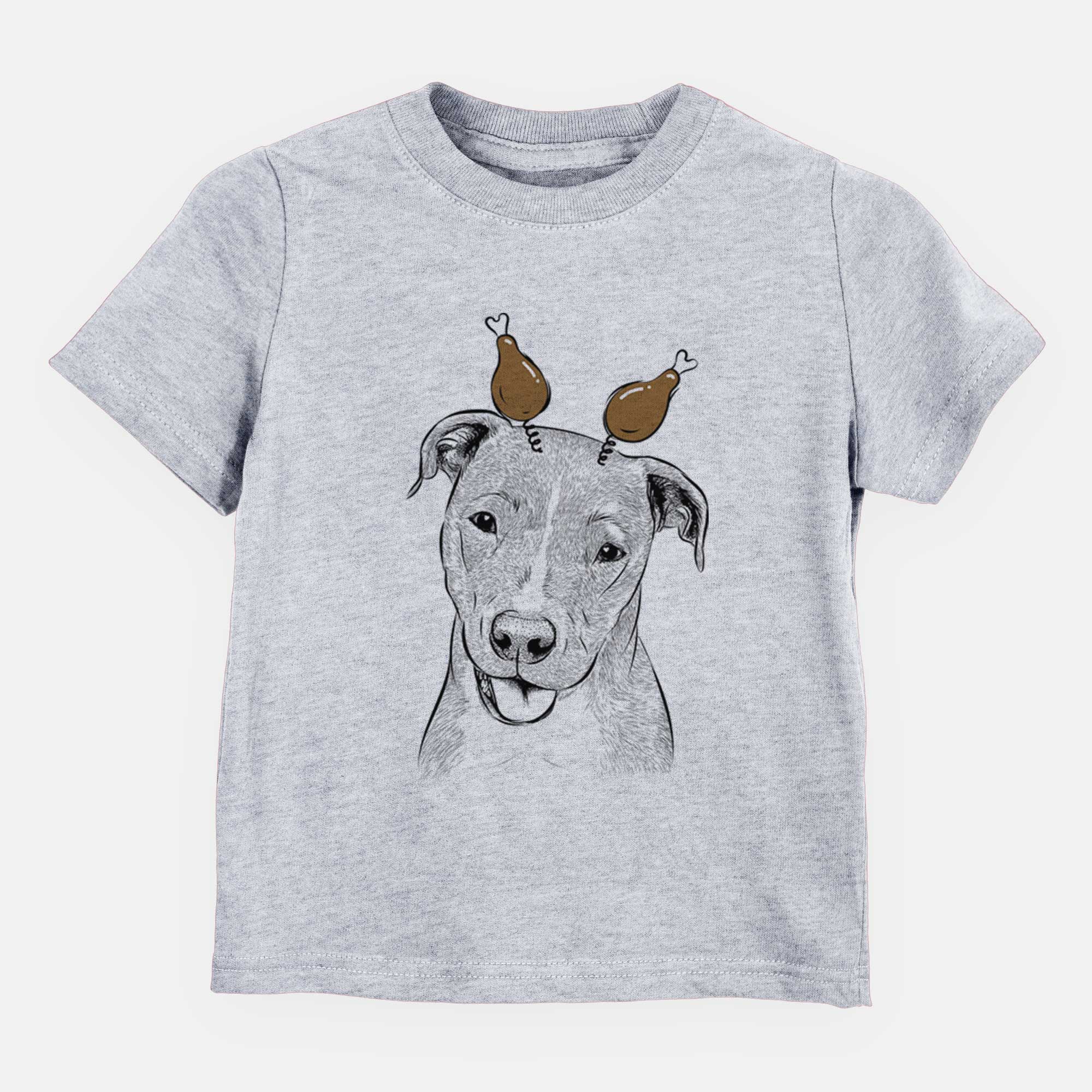 Thanksgiving Claiborne the American Staffordshire Terrier - Kids/Youth/Toddler Shirt