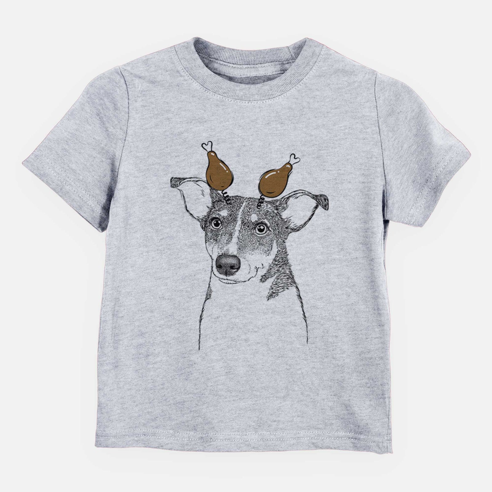 Thanksgiving Cleo the Terrier Mix - Kids/Youth/Toddler Shirt