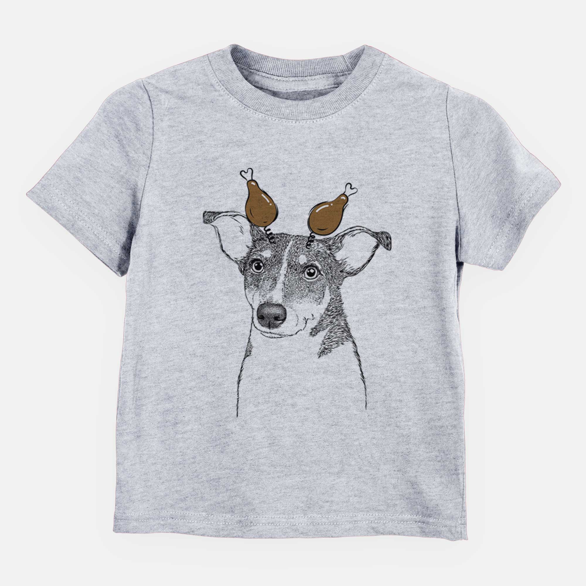Thanksgiving Cleo the Terrier Mix - Kids/Youth/Toddler Shirt