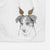 Coco the Beagle Mix Decorative Hand Towel