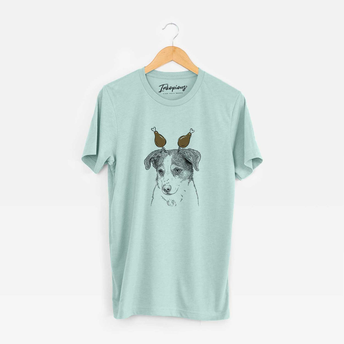 Thanksgiving Coco the Beagle Mix - Unisex Crewneck