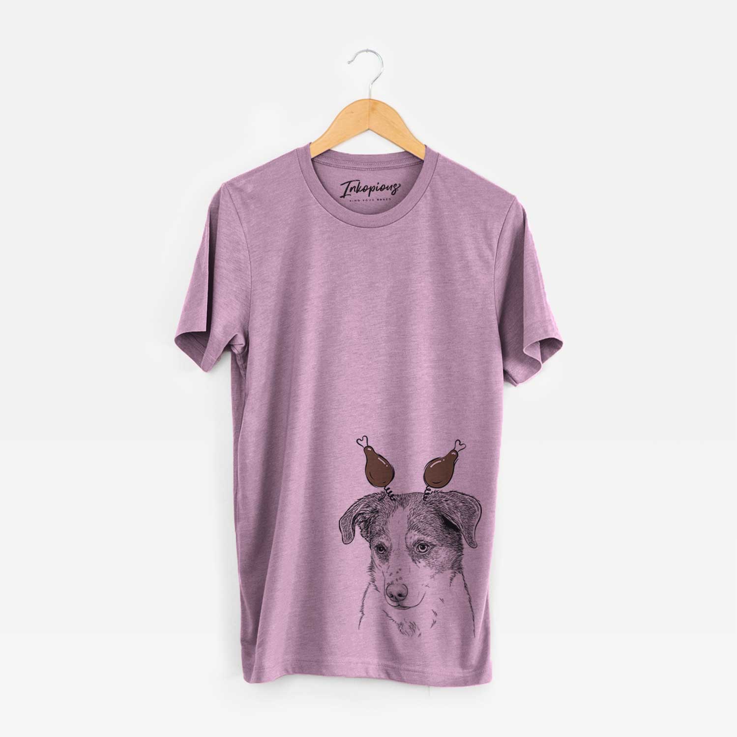 Thanksgiving Coco the Beagle Mix - Unisex Crewneck