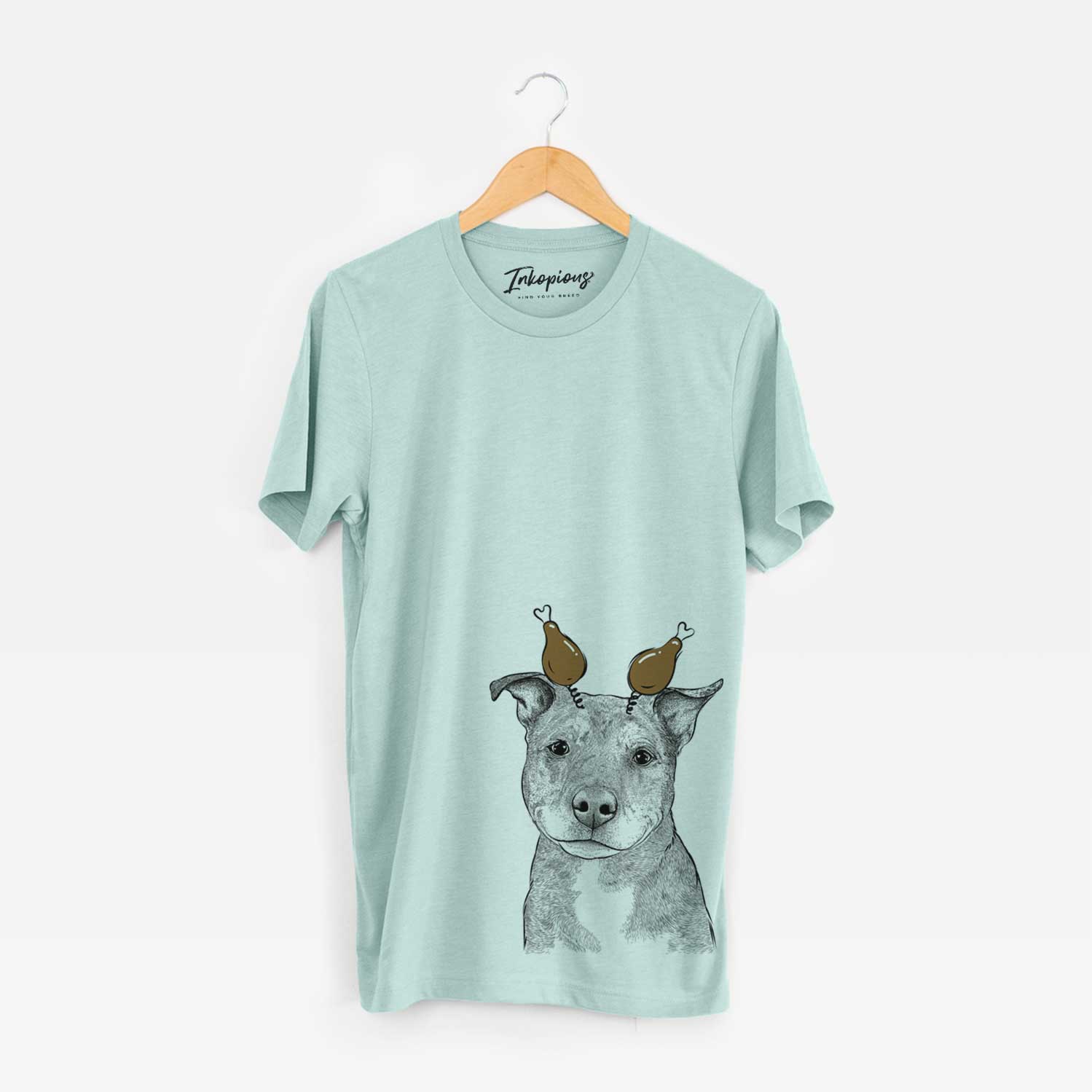 Thanksgiving Cody the Catahoula Mix - Unisex Crewneck