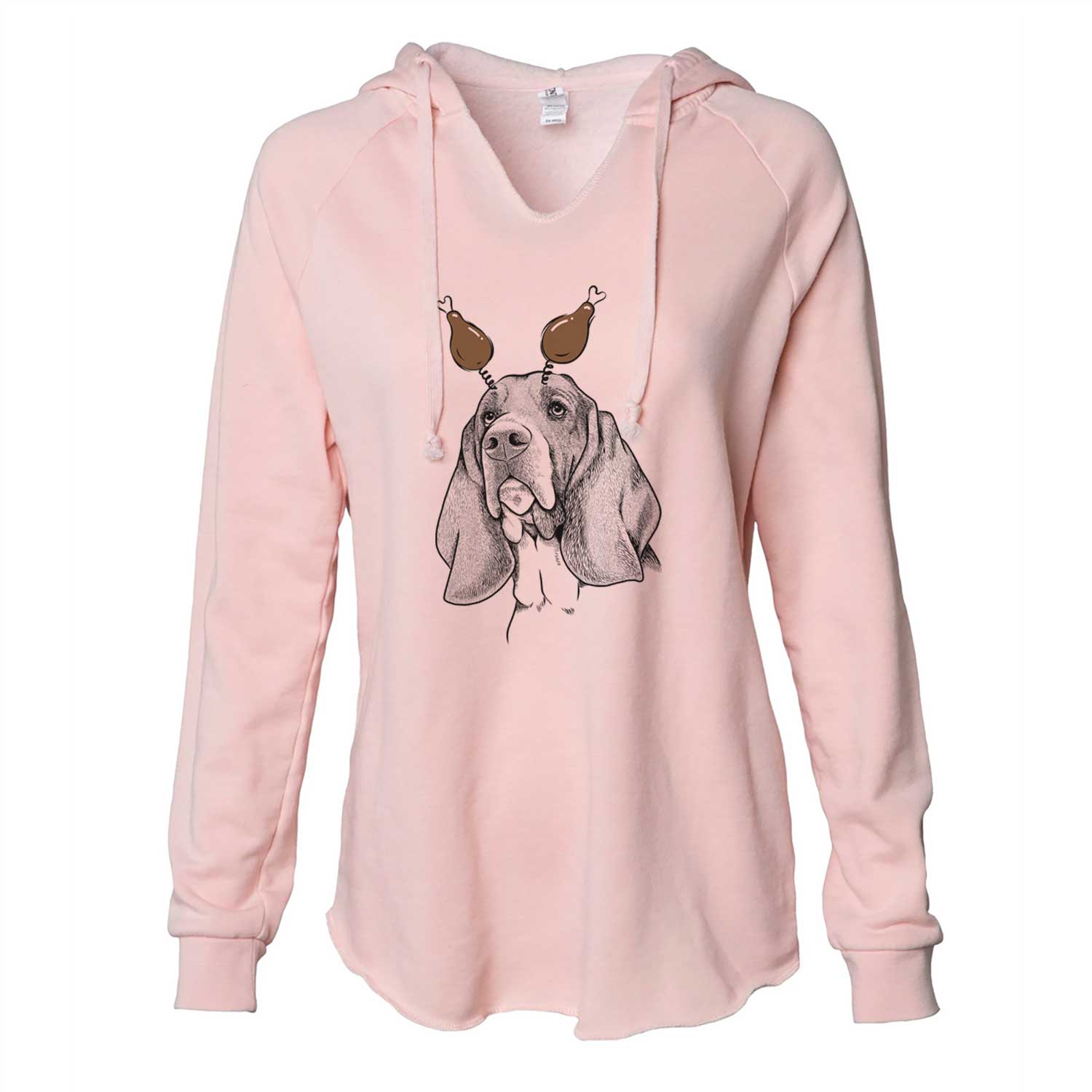 Thanksgiving Cooper the Basset Hound - Cali Wave Hooded Sweatshirt