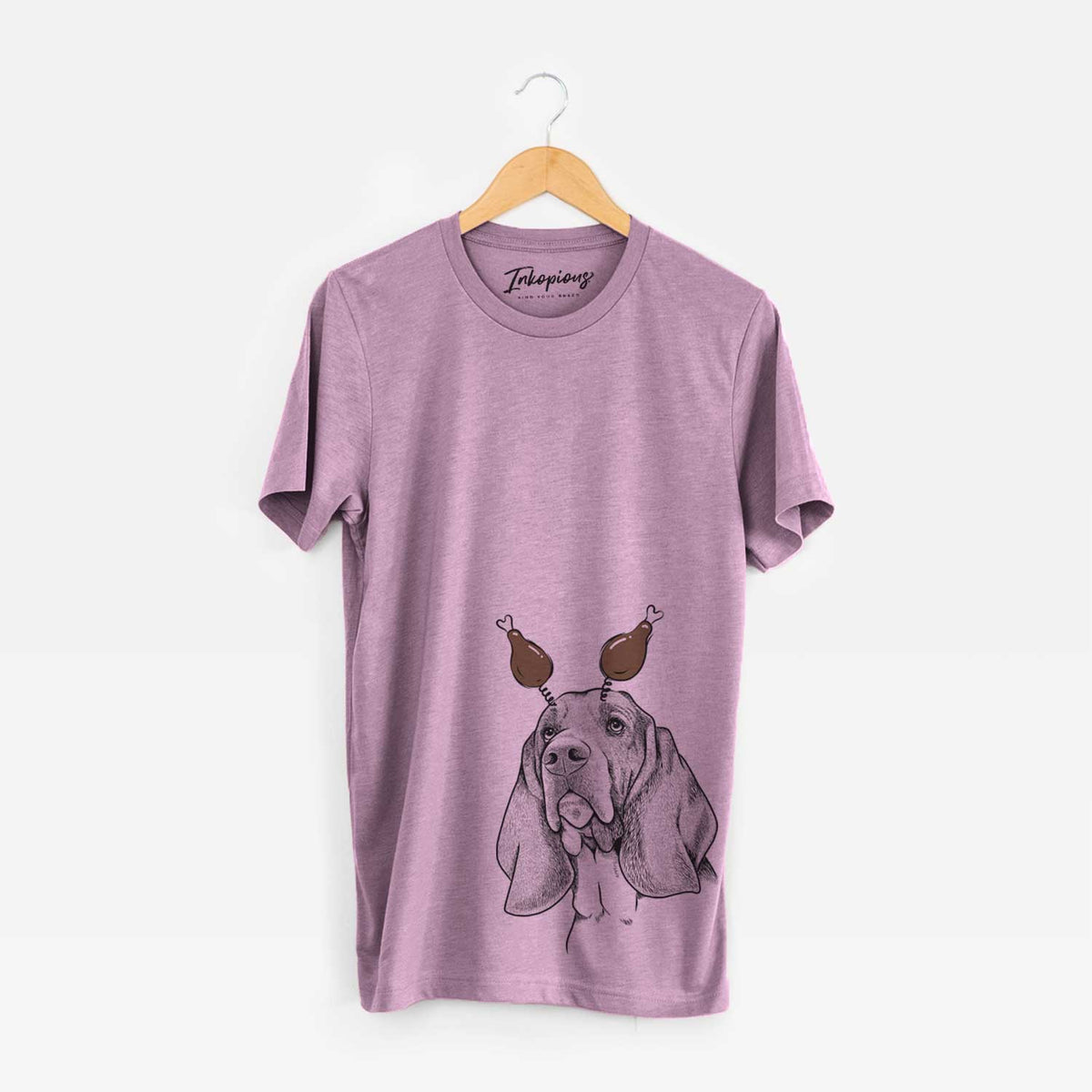 Thanksgiving Cooper the Basset Hound - Unisex Crewneck