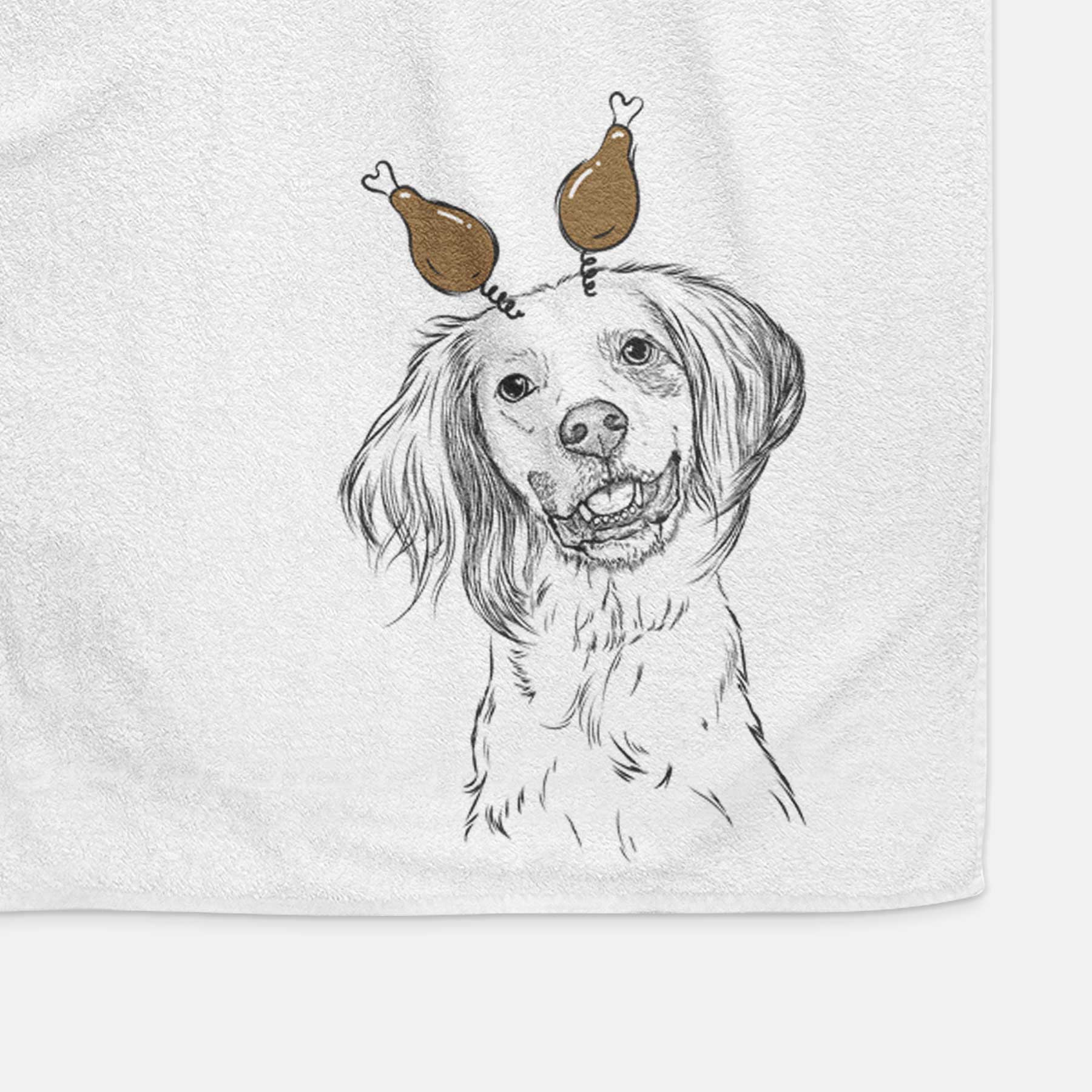 Cooper the English Setter Decorative Hand Towel