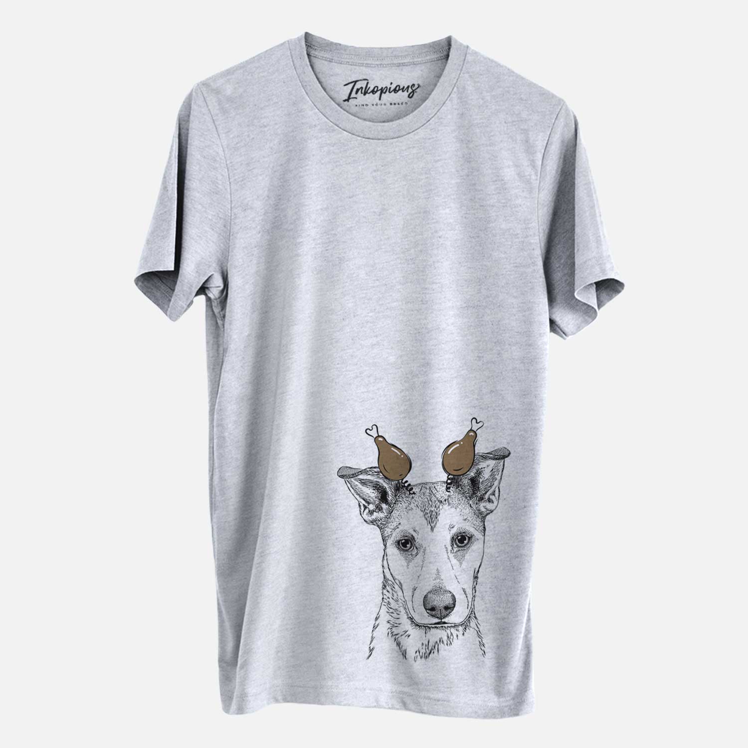 Thanksgiving Coral the Mixed Breed - Unisex Crewneck